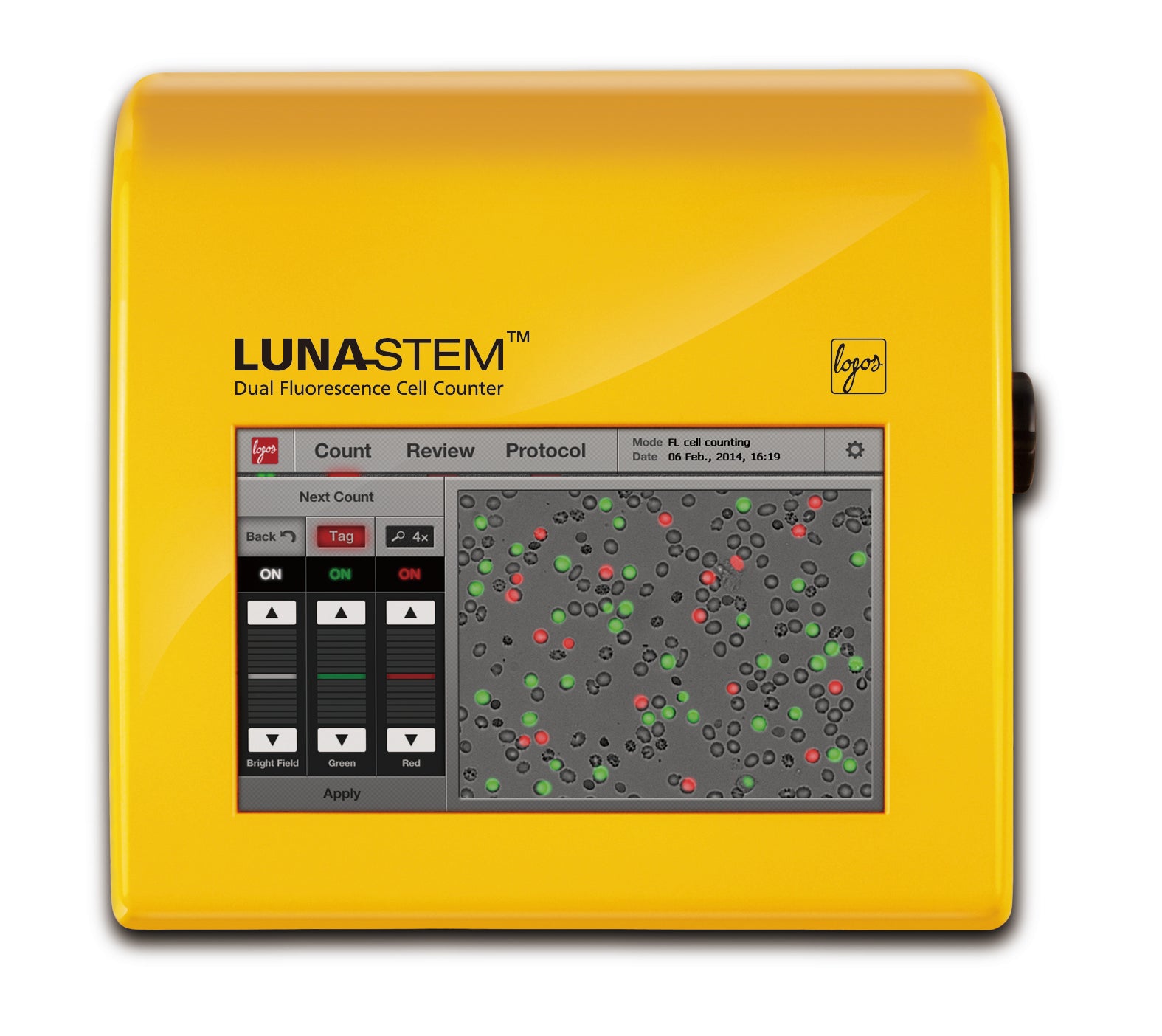 CONTADOR AUTOMATICO DE CÉLULAS CON FLUORESCENCIA
